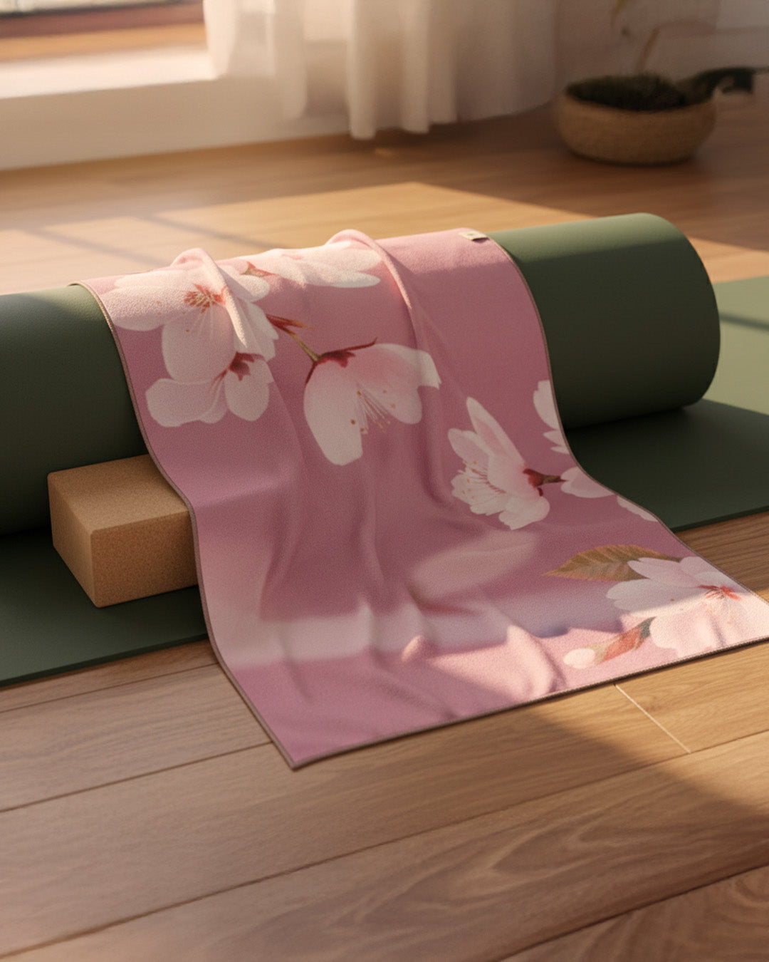 Yoga Mat Towel for Hot Yoga Non Slip (72"x26.5")