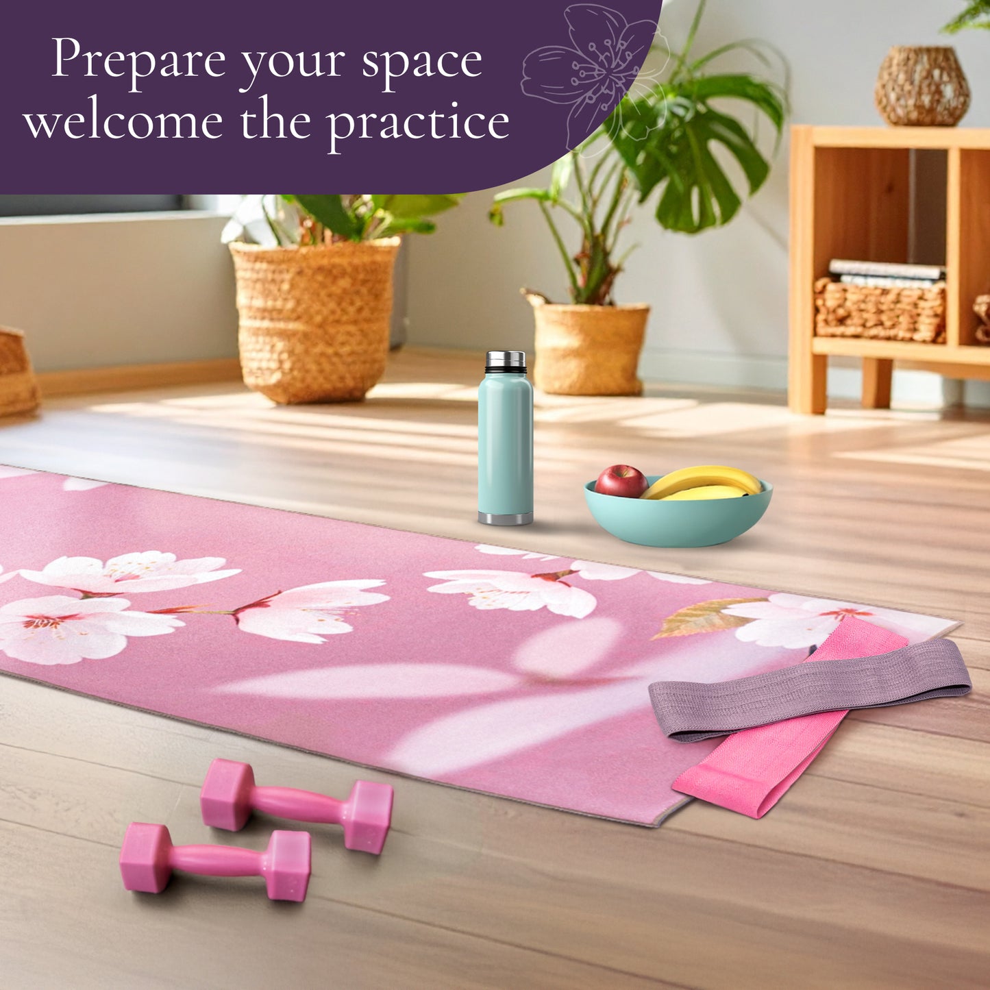 Yoga Mat Towel for Hot Yoga Non Slip