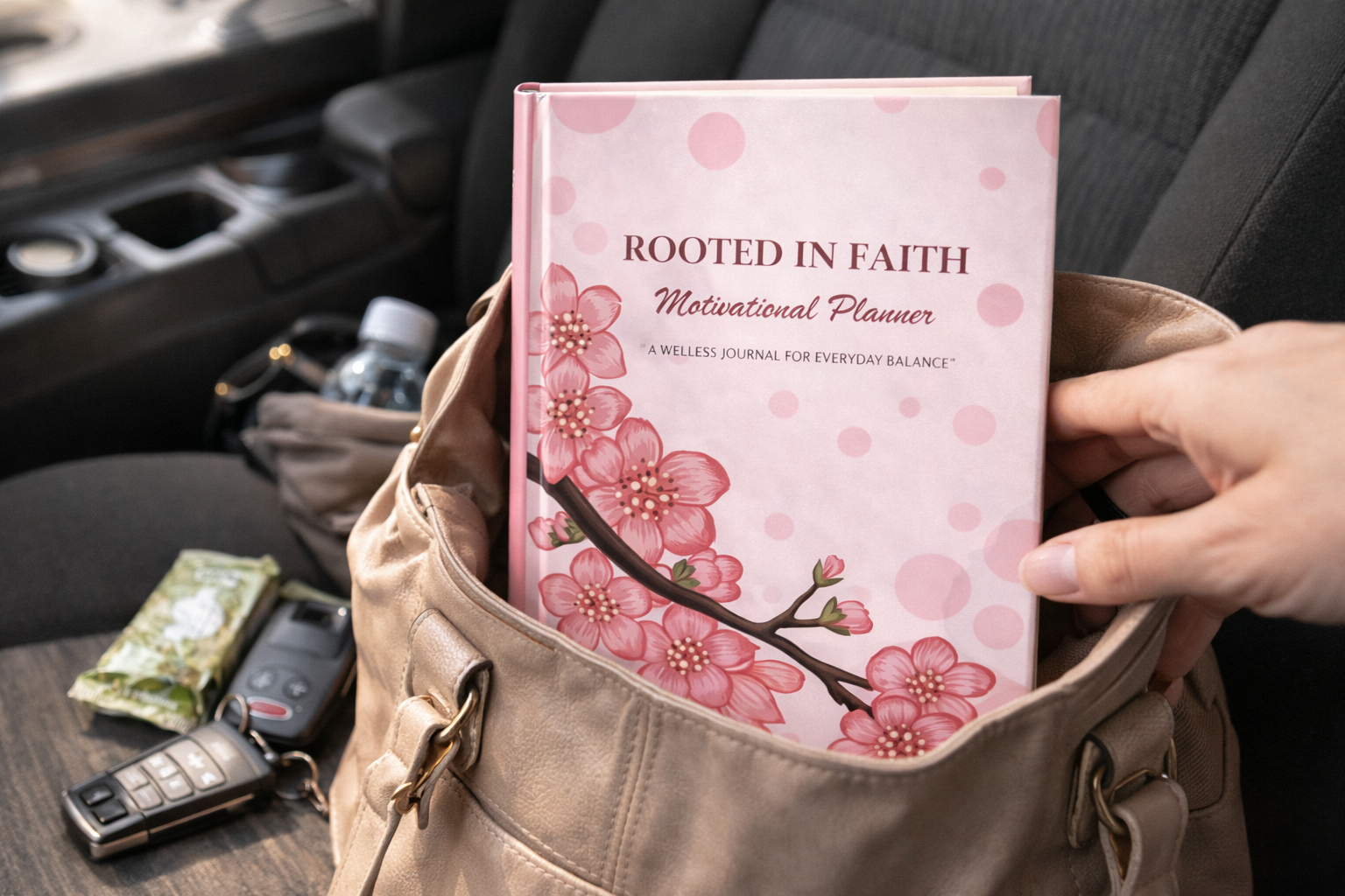Cherry Blossom daily planner for organization and productivity