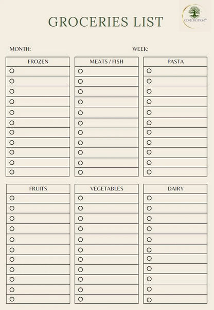COREMOTION Life Planner Journal for daily organization and goal achievement