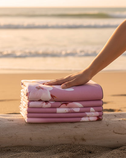 Nature-inspired yoga mat for stretching, meditation, and exercise