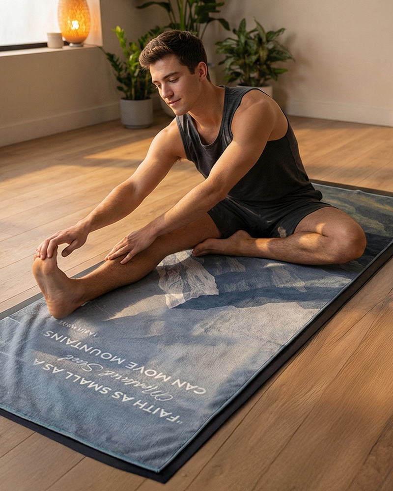 Sustainable exercise mat designed for performance and comfort