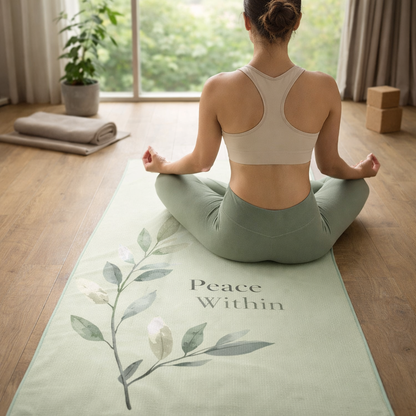 Durable yoga mat for daily wellness and fitness routines
